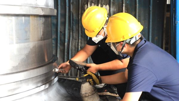 大型鑄鋼廠超聲波探傷現(xiàn)場情況如何？