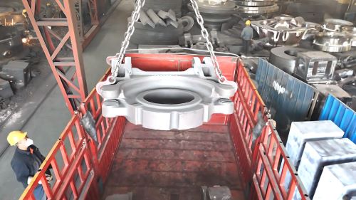 大型鑄鋼件的落砂、清理及后處理